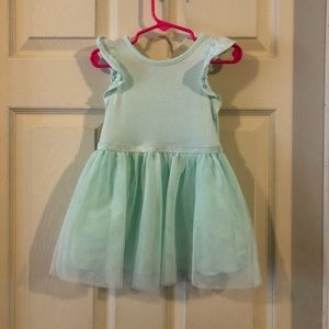 Mint green toddler dress. EUC